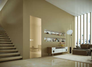 Essential battente vetro Mirr by Scrigno