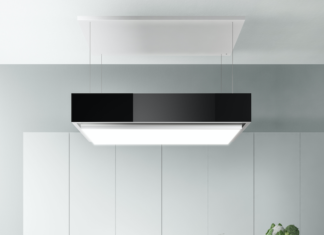 Levante by Falmec, cappa a isola con altezza variabile