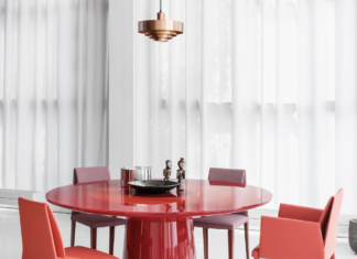 Roundel, tavolo scultoreo di Baleri Italia by Claesson Koivisto Rune