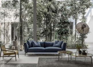 Horizon, morbido divano firmato Giuseppe Bavuso per Alivar