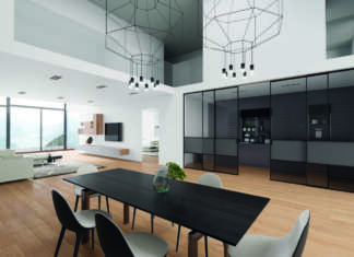 Pareti scorrevoli Delineo Industrial by FerreroLegno