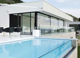 HI-MACS per una villa sul lago di Garda