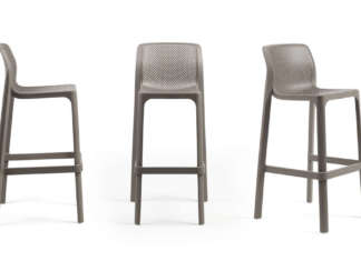 Lo sgabello Net Stool completa la linea Net di Nardi