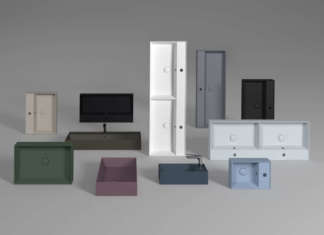 Agile: gli undici lavabi di Simas