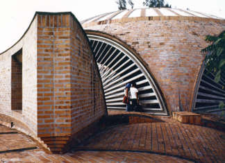 Padiglione Cuba alla XXII Triennale di Milano Ballet School design Vittorio Garatti ©Lorenzo Carmellini 1961-1964