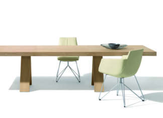 tema: tavolo da pranzo by TEAM 7 firmato Dominik Tesseraux