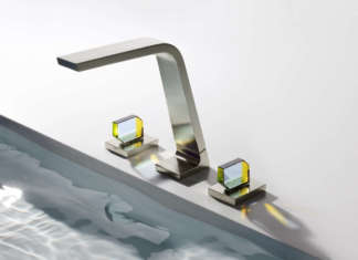 Con le manopole in cristallo brilla la serie CL.1 di Dornbracht