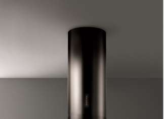 Le cappe Plane, Mira, Virgola e Polar di Falmec in total black