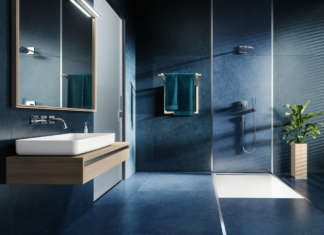 Nexsys, piatto doccia a filo pavimento by Kaldewei