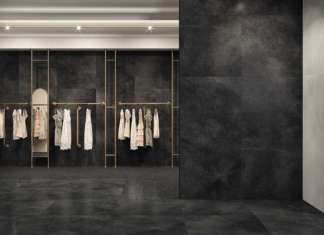 FAP ceramiche riproduce le venature della pietra con Nux