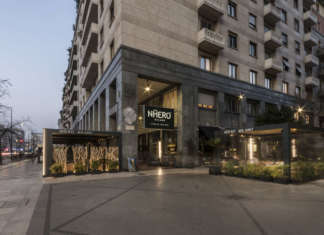 La pergola bioclimatica Corradi per Nhero Milano nhero milano con pergola corradi