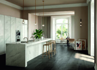 Premium White by SapienStone: in cucina il top è luminoso