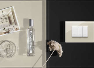 Eikon Exé by Vimar: forme pure ed effetto materico ©Marco Bertolini