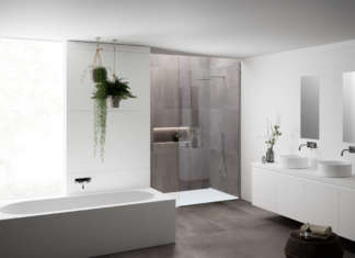 Vasche da bagno e piatti doccia in HI-MACS ©Studio Podrini