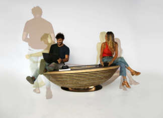 Melting Top: seating experience di Xilografia firmata Elisa De Berti