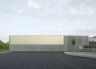 Un nuovo palazzetto dello sport in Svizzera firmato da GautschiI Lenzin Schenker