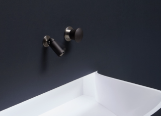 Miniazimut by antoniolupi: esuberante miscelatore