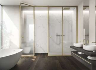 Suite, la divisione degli spazi bagno by Vismaravetro