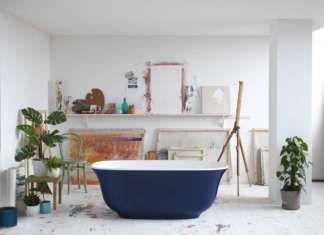 Amiata: una vasca blu notte by Victoria + Albert