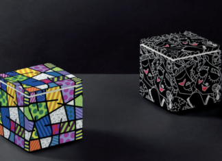 Cuboluce di Cini&Nils si veste di texture pop