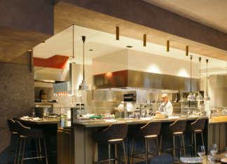 iGuzzini per il ristorante N10 Experience di Del Piero a Milano ©Riccardo Banfi