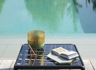 Komodo Tavolino by Nardi: il vetro incontra la resina fiberglass