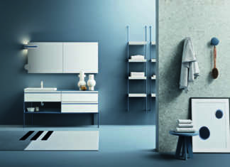 Ardeco: la stanza da bagno in Classic Blue