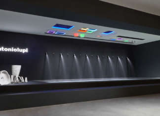 “Fashion” restyling per lo showroom di antoniolupi