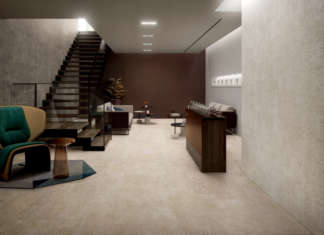 Silk Stone by Porcelaingres: gli opposti si attraggono