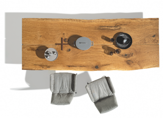 TEAM 7 presenta il nuovo tavolo echt.zeit firmato Sebastian Desch