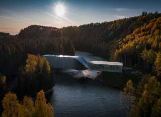 Erco per The Twist di BIG nel parco Kistefos in Norvegia ©Tomasz Majewski