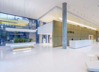 HI-MACS per la sede L’Oréal di Düsseldorf