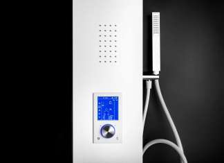 Nuovo pannello doccia Chronos di Damast