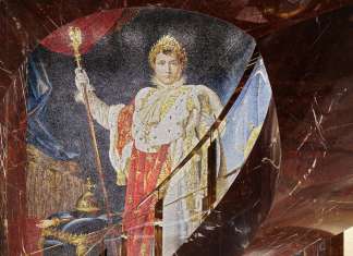 Un mosaico per la boutique parigina di Dolce & Gabbana ©Alessandra Chemollo