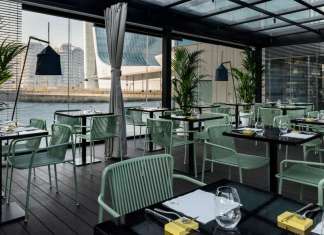 Pedrali per il dehor di Peck CityLife Milano ©Nathalie Krag