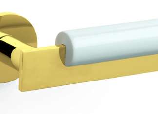 La maniglia BAU di Olivari, tributo alla Bauhaus