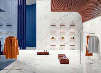 Calacatta Bellissimo, nuova texture di Fiandre Architectural Surfaces