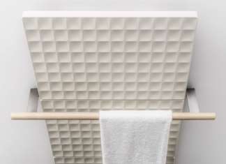 Il radiatore Waffle by Piero Lissoni ha un nuovo accessorio in legno