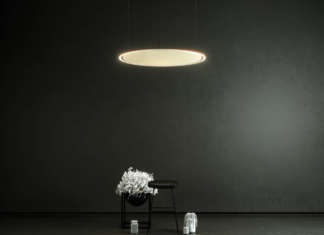 Axolight presenta la nuova U-Light fonoassorbente