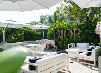 Poggesi al DIOR Cafè di Miami