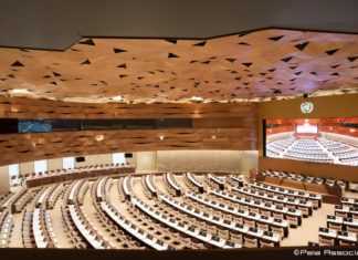 WallPepper®/group per la Sala XIX delle Nazioni Unite a Ginevra