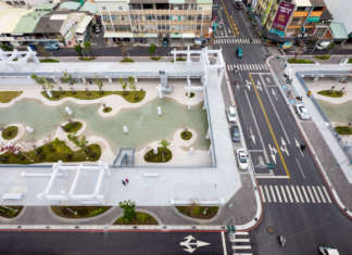 MVRDV trasforma il vecchio centro commerciale taiwanese in una laguna urbana