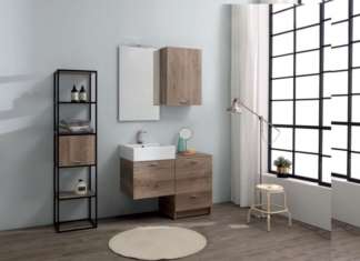 Acquaceramica Volant by Colavene, anche per piccoli spazi