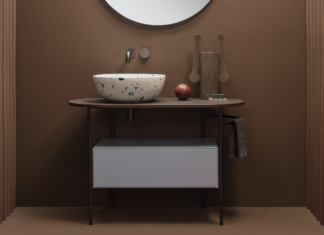 Ceramica Globo presenta Bob, struttura leggera per il bagno