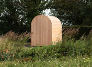 Un padiglione segreto sul lago