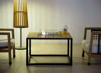 Fire Table e Hotty by Unopiù, il calore all’aria aperta