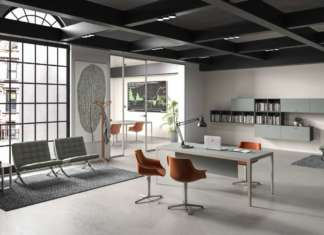 Kobe, la nuova collezione minimal di Newform Ufficio