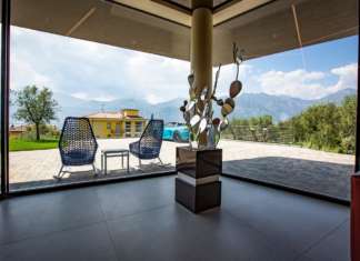 Panaria Ceramica per l’hotel Casa Barca sul lago di Garda