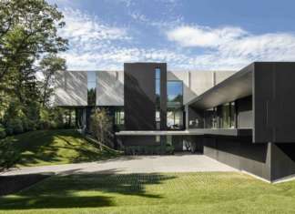 Neolith per un rifugio estivo sul Lago Huron in Canada