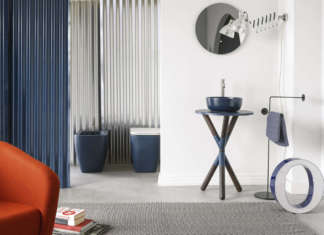 Il bagno diventa glamour con Scarabeo Cross